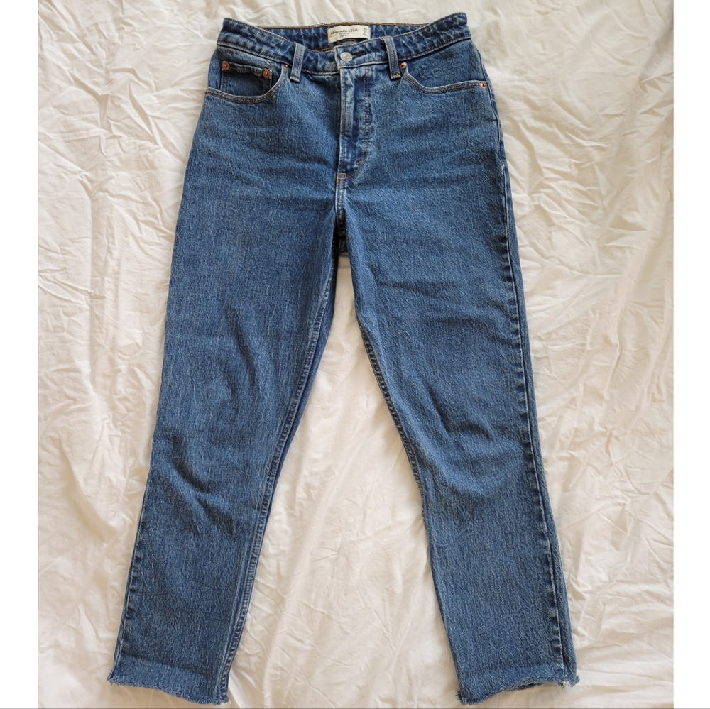 ABERCROMBIE & FITCH CURVE LOVE SKINNY JEANS SIZE 26